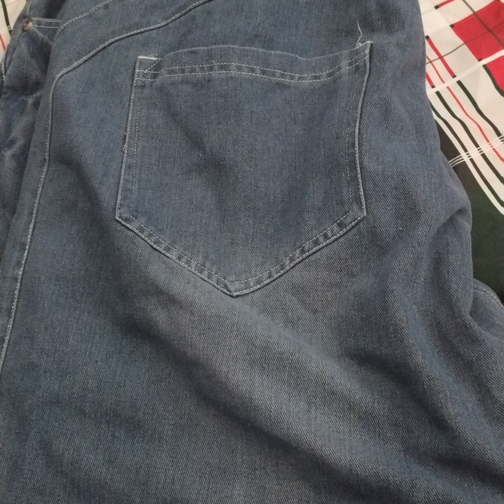 Denim  blue shorts size 44 with pockets